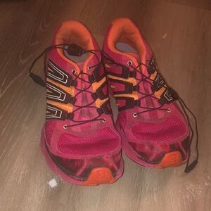 Pink Solomon shoes // size 8